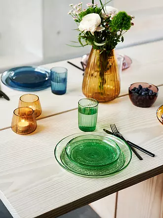 BITZ | Glasteller KUSINTHA 25cm Gruen | 
